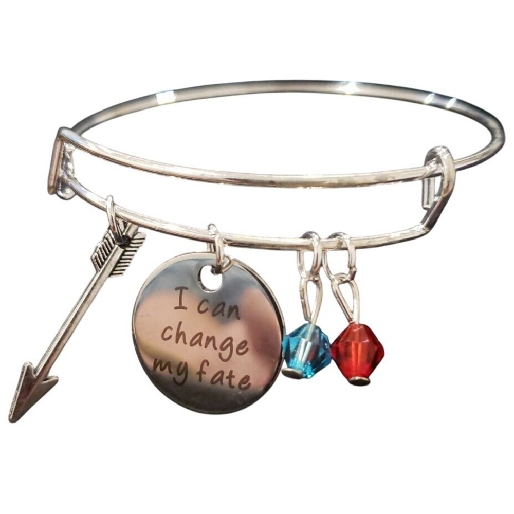 Disney BRAVE PRINCESS MERIDA Inspired Tibetan Silver Charm Bracelet $60 B001BR